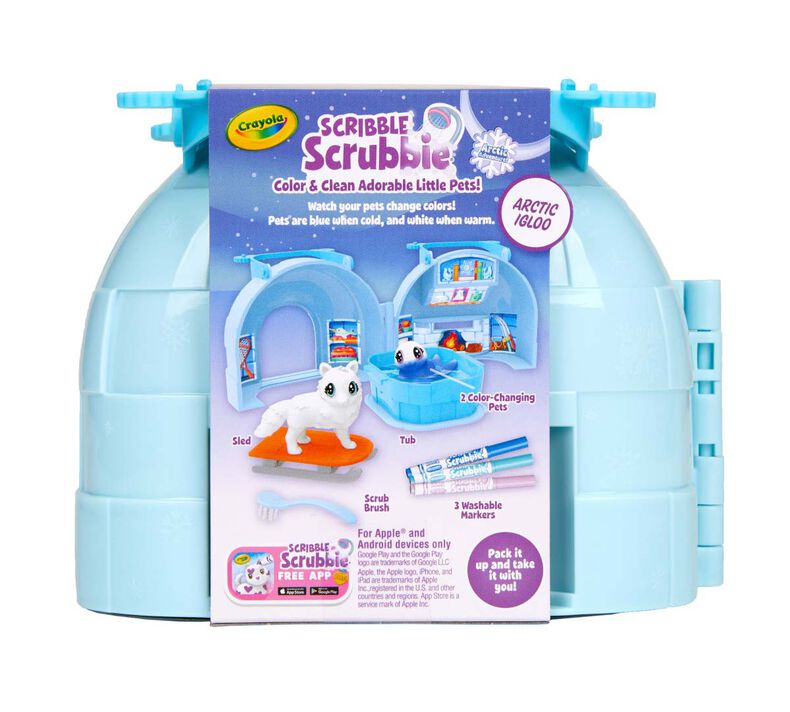 Set Juego Scribble Scrubbie Mascotas Del Ártico