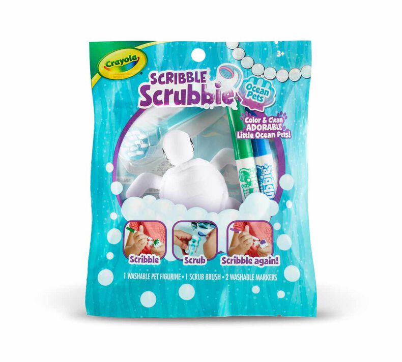 Set Juego Scribble Scrubbie Océano