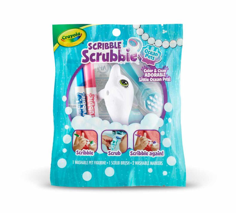 Set Juego Scribble Scrubbie Océano