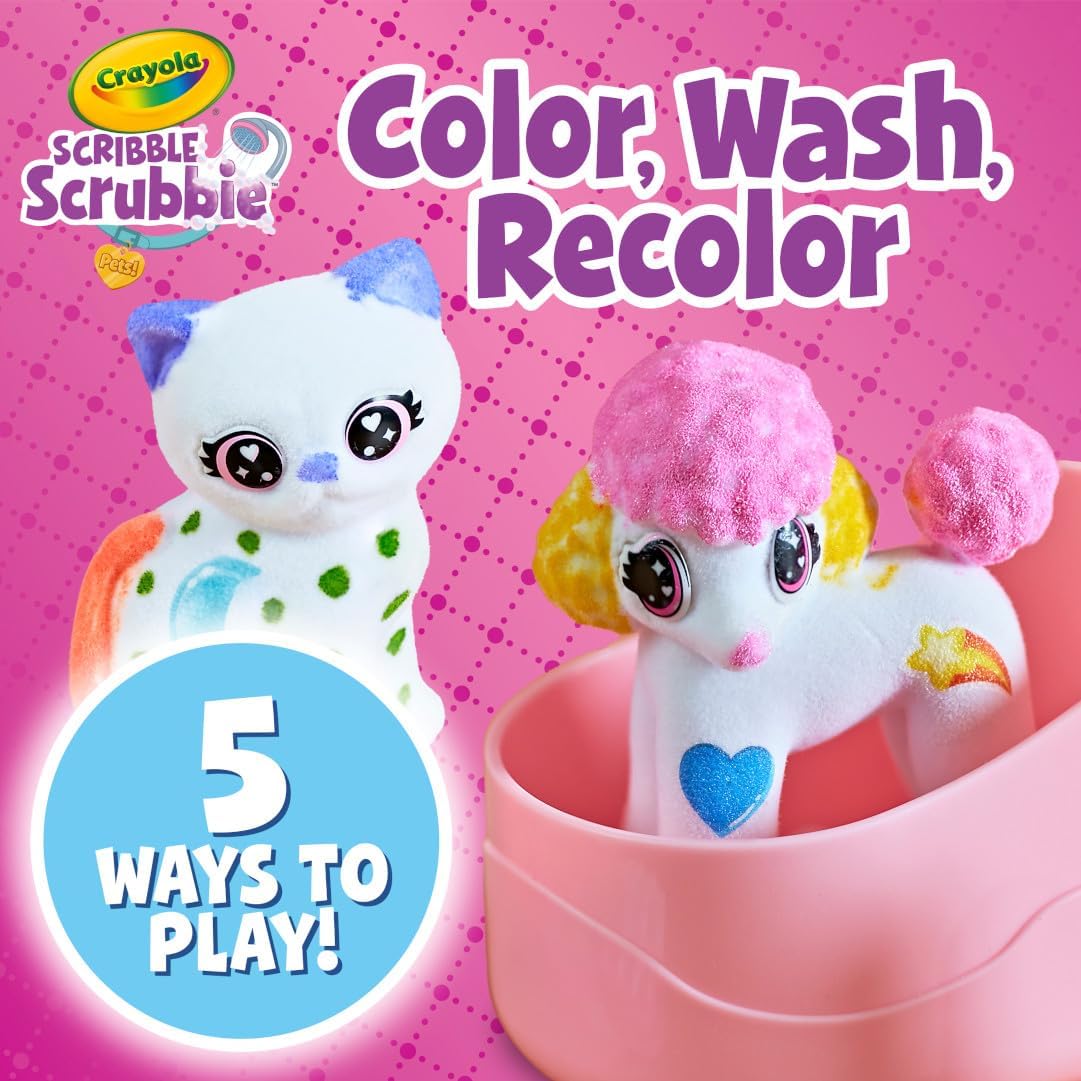 Set Juego Scribble Scrubbie Salon Mascotas