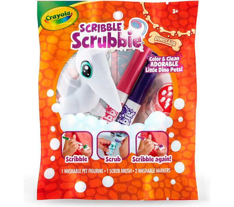 Set Juego Scribble Scrubbie Dino