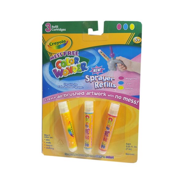 Color Wonder - Set 3 Refils Para Sprayer