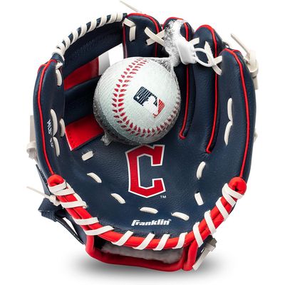 Set Guante Y Pelota Juvenil Cleveland