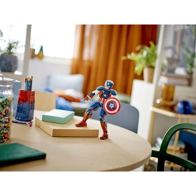 Lego Marvel: Figura Construir: Capitán América