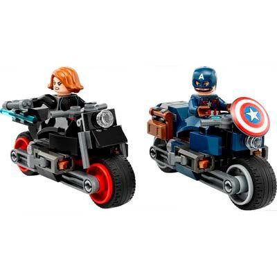 Lego Marvel: Moto Black Widow y Capitán América