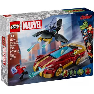 LEGO Marvel Iron Man y Black Panther Vs Hulk
