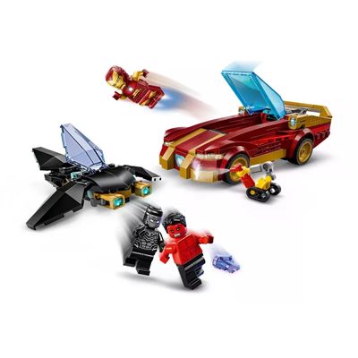 LEGO Marvel Iron Man y Black Panther Vs Hulk