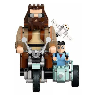 LEGO Harry Potter el paseo en motocicleta de Hagrid™ y Harry