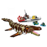 LEGO® Jurassic World - Brick-Built Mosasaurus Boat Mission