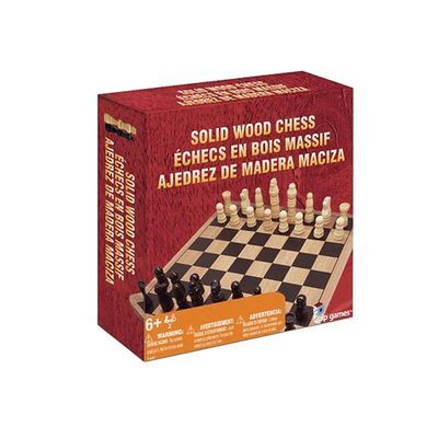 Juego Mesa - Ajedrez Piezas Madera