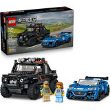 LEGO® Speed Champions - Jaguar Project 7 & Land Rover Defend