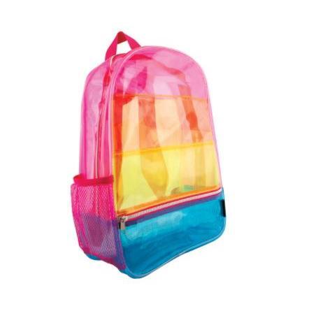 Mochila Transparente Arcoiris