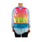 Mochila Transparente Arcoiris