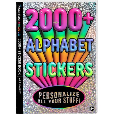 2000+ Libro de Pegatinas Con Alfabeto