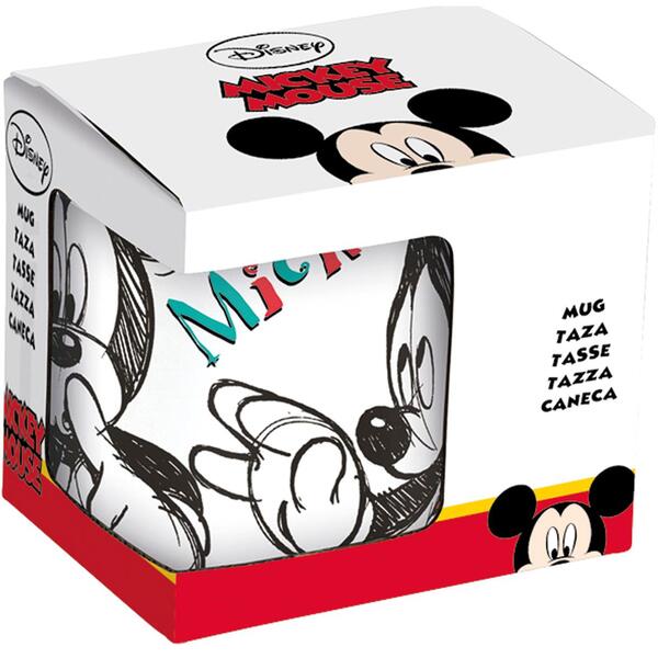 Mickey Taza De Ceramica 8 Oz