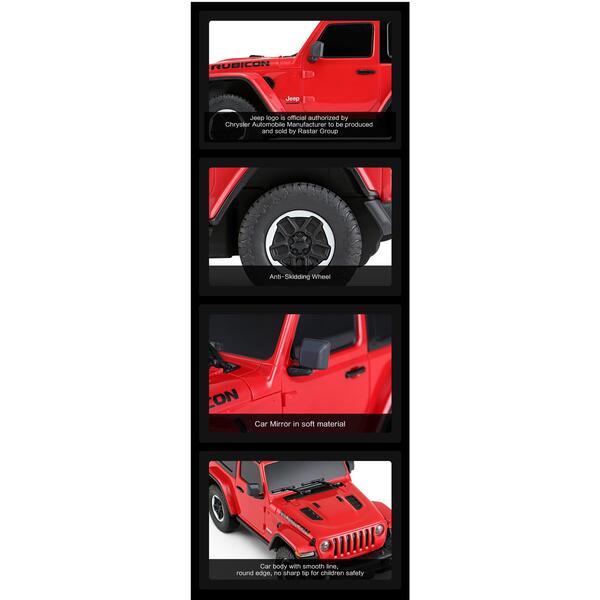 Carro Radio Control 1:24 Jeep Wrangler JL