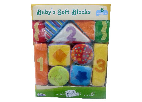 Set Bloques 11pcs Tela con Sonido