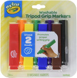 Marcadores de Agarre de Trípode Lavables My First Crayola 24