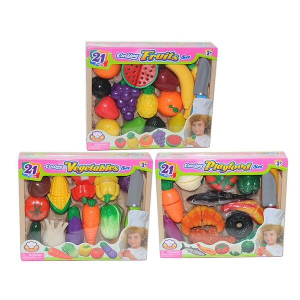 Set Frutas para Cortar 21pcs