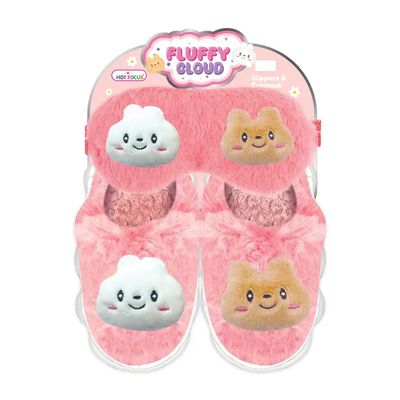 Pantuflas Fluffy Cloud Medianas Critter