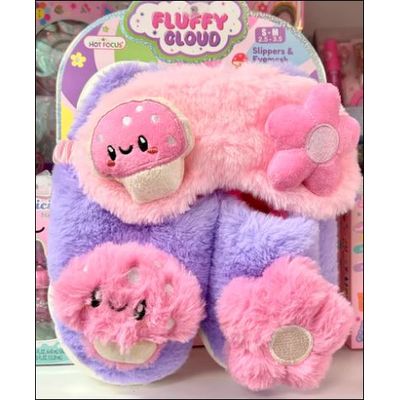 Pantuflas Fluffy Cloud Medianas Good Day