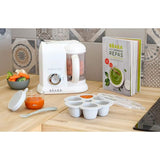 BÉABA - BabyCook Solo - Color Blanco Plateado