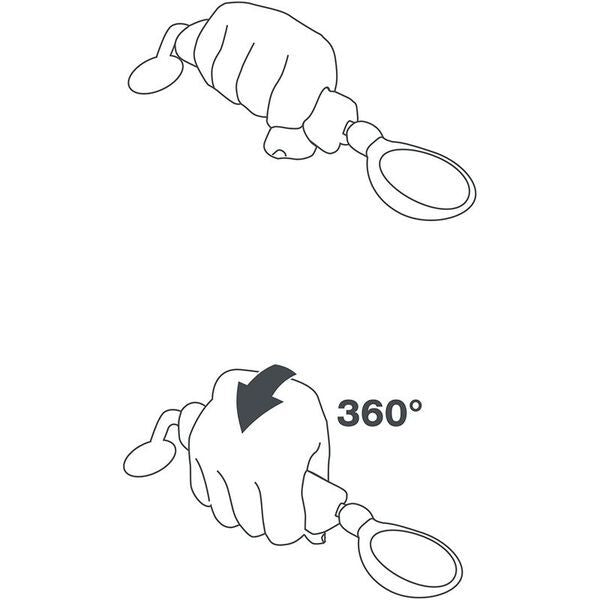 BÉABA - Cuchara de Entrenamiento 360 Grados Color Neón