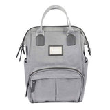 Mochila Pañalera Wellington Color Grey