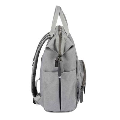 Mochila Pañalera Wellington Color Grey