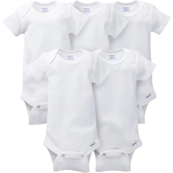 Set 5 Piezas One Size Prematuro Blanco