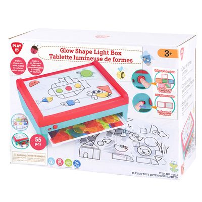 Caja de Luz Formas Brillantes B/o