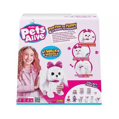 Pets Alive - Peluche Perritos Caminan S1