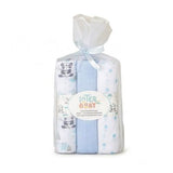 Gasas 80x80 Panda Pack 3  Azul
