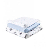 Gasas 80x80 Panda Pack 3  Azul