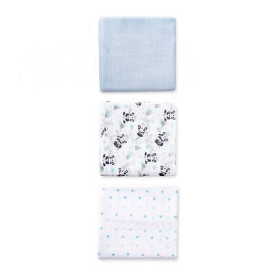 Gasas 80x80 Panda Pack 3  Azul