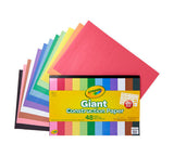 Set 48 Hojas Papel Construcción Gigante