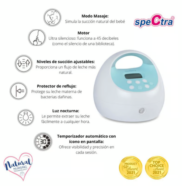 Spectra Extractor Leche Eléctrico S1 +