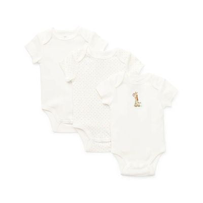 Set de Body 3PC Unisex Ivory Multi