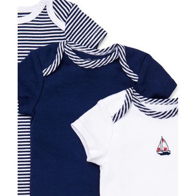 Set de Body 3PC Niños Navy Multi