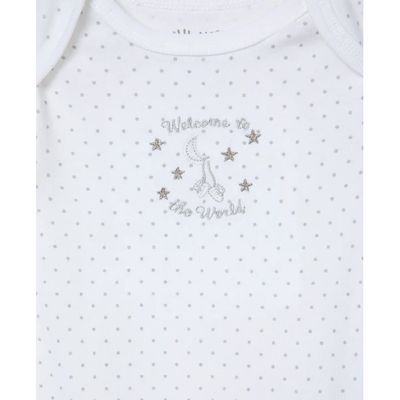 Set de Body 3PC Unisex Blanco Print