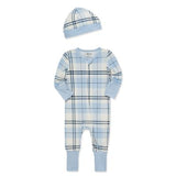 Pijama Cuadros Azul
