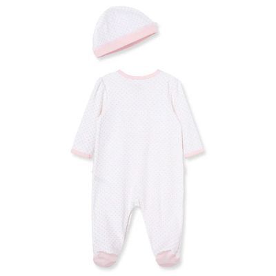 SET DE PIJAMA Y GORRO BALLERINA