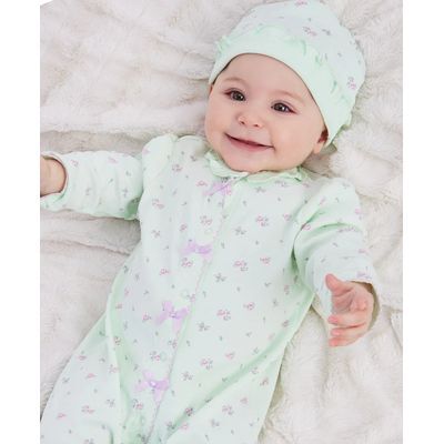 SET DE PIJAMA Y GORRO PETITE ROSE