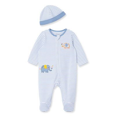 SET DE PIJAMA Y GORRO ELEFANTE