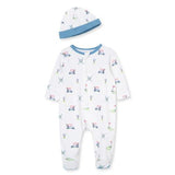 SET DE PIJAMA Y GORRO GOLF CLUB