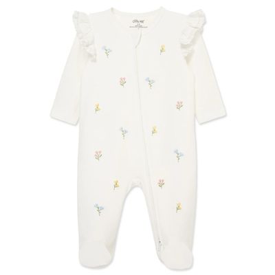 Pijama Floral Crema