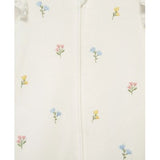 Pijama Floral Crema