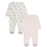 Set 2pc Pijama Osos Rosa