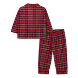 Set Pijama de Navidad Niños Cuadros