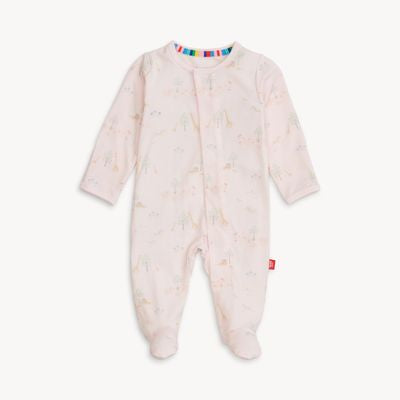 Pijama Magnetic Footie Safari Rosa